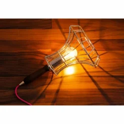 Lampadaire Zavaluce Lady Cage Chrome, 1 lumière