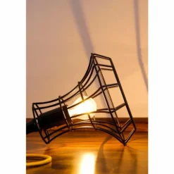 Lampadaire Zavaluce Lady Cage Noir, 1 lumière