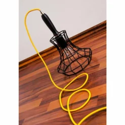 Lampadaire Zavaluce Lady Cage Noir, 1 lumière