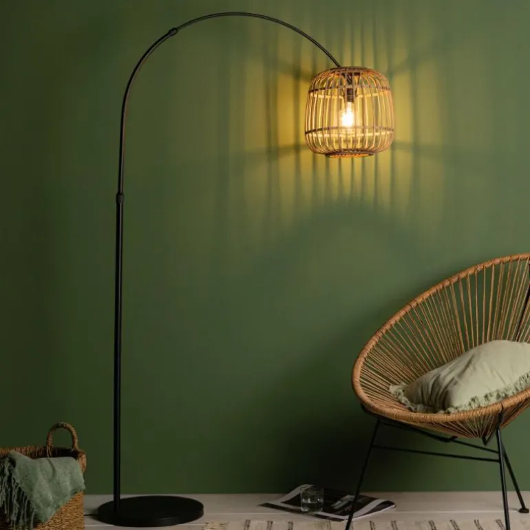 Lampe à arc Brilliant Nikka Noir, 1 lumière