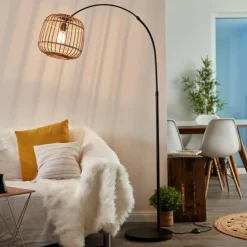 Lampe à arc Brilliant Nikka Noir, 1 lumière