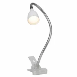 Lampe à clip Brilliant Anthony LED Blanc, 1 lumière