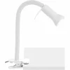 Lampe à clip Brilliant Flex Blanc, 1 lumière