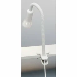 Lampe à clip Brilliant Flex Blanc, 1 lumière