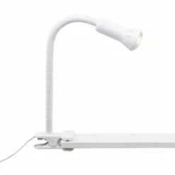 Lampe à clip Brilliant Flex Blanc, 1 lumière