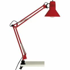 Lampe à clip Brilliant Hobby Rouge, 1 lumière