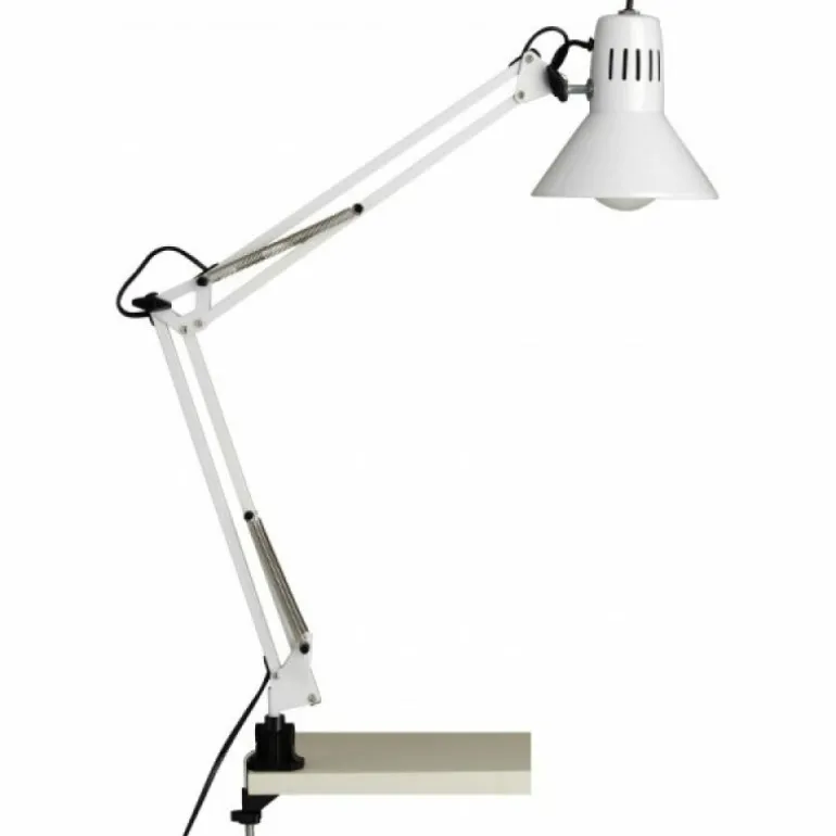 Lampe à clip Brilliant Hobby Blanc, 1 lumière