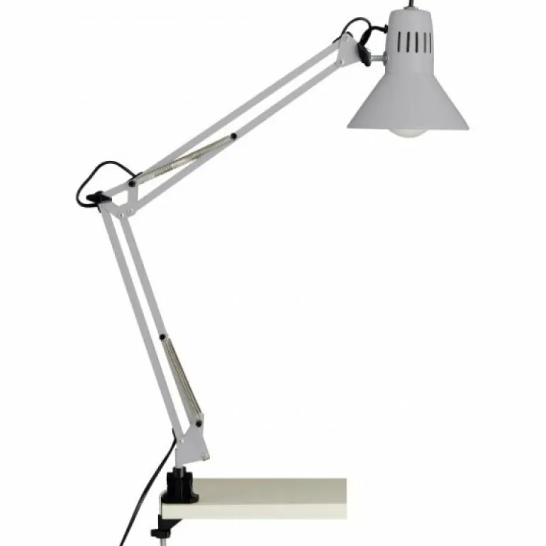 Lampe à clip Brilliant Hobby Titane, 1 lumière