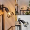 lampe â clipper Baripada Noir, 1 lumière