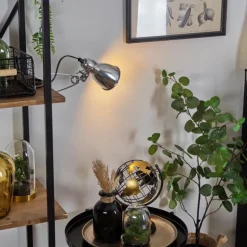 lampe â clipper Brienz Chrome, 1 lumière