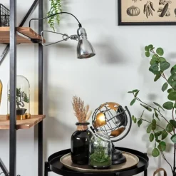 lampe â clipper Brienz Chrome, 1 lumière