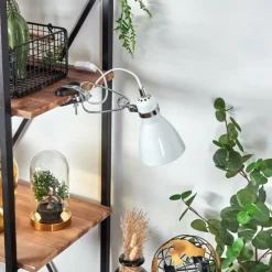 lampe â clipper Brienz Chrome, 1 lumière