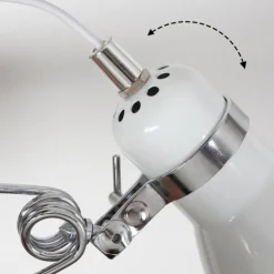 lampe â clipper Brienz Chrome, 1 lumière