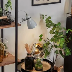 lampe â clipper Brienz Chrome, 1 lumière