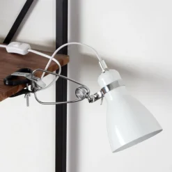 lampe â clipper Brienz Chrome, 1 lumière