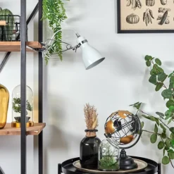 lampe â clipper Brienz Chrome, 1 lumière