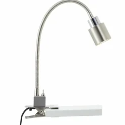 lampe â clipper Brilliant Andres LED Argenté, 1 lumière
