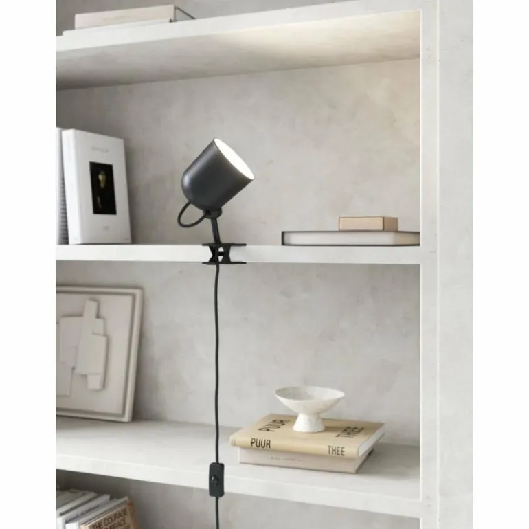 lampe â clipper Design For The People by Nordlux ANGLE Noir, 1 lumière
