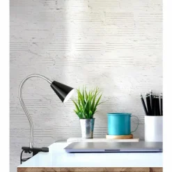 lampe â clipper FHL-easy Zirbel LED Noir, 1 lumière