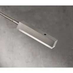 lampe â clipper Fischer & Honsel Raik LED Nickel mat, 1 lumière, Détecteur de mouvement