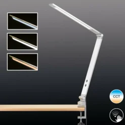 lampe â clipper Fischer & Honsel Geri LED Aluminium, 1 lumière