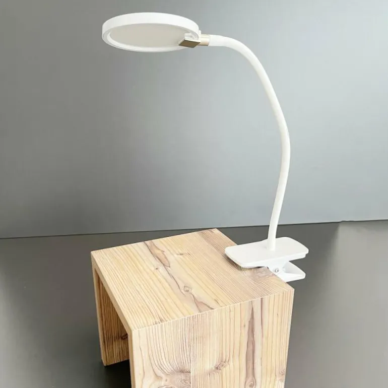 lampe â clipper Fischer-Honsel Luiz LED Blanc, 1 lumière