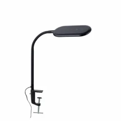 lampe â clipper Leuchten-Direkt KELLY LED Noir, 1 lumière