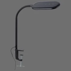 lampe â clipper Leuchten-Direkt KELLY LED Noir, 1 lumière