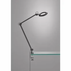 lampe â clipper SCHÖNER-WOHNEN-Kollektion Office LED Noir, 1 lumière