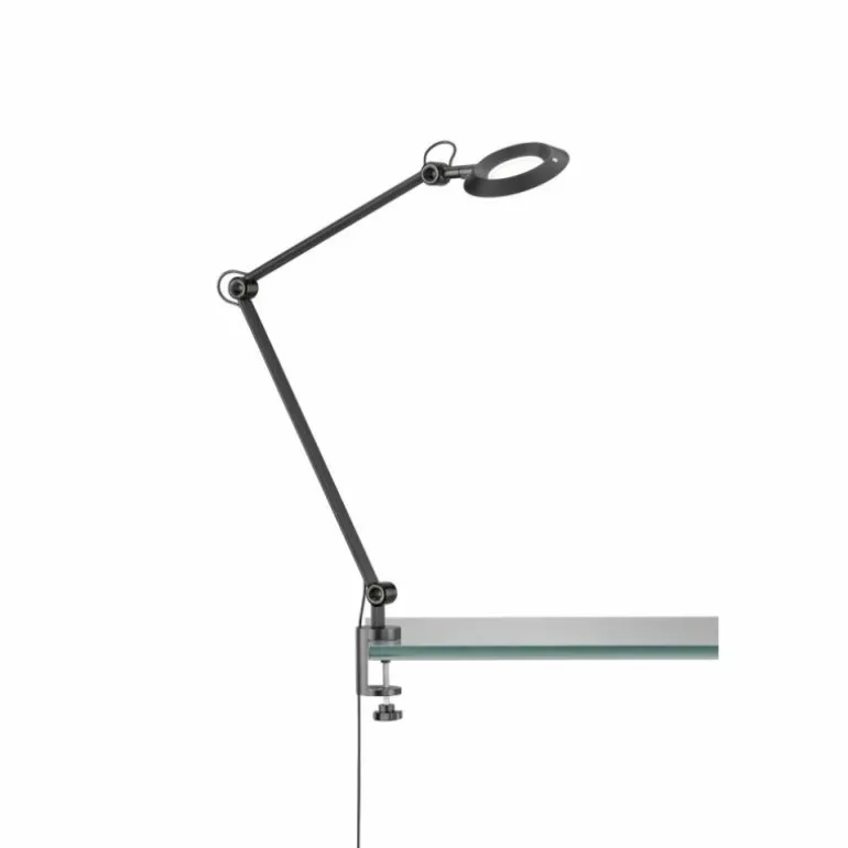 lampe â clipper SCHÖNER-WOHNEN-Kollektion Office LED Noir, 1 lumière