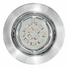 Lampe à encastrer Eglo PENETO Chrome, 3 lumières