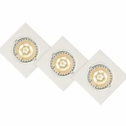 Lampe à encastrer Lucide FOCUS LED Gris, 3 lumières