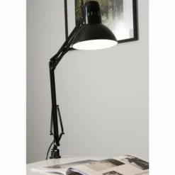 Lampe à pince Brilliant Hobby Noir, 1 lumière