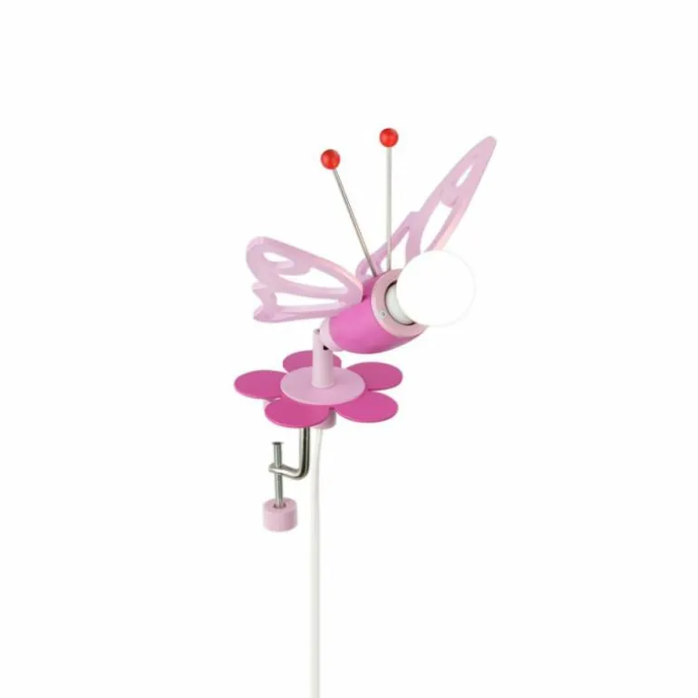 Lampe à pince Elobra FALTER Rose, 1 lumière