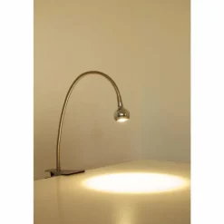 Lampe à pince Globo SERPENT LED Nickel mat, 1 lumière