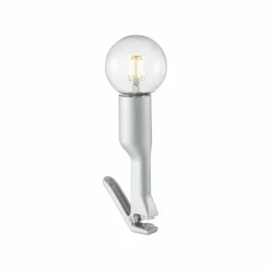 Lampe à pince Leuchten Direkt TURN ME Acier inoxydable, 1 lumière