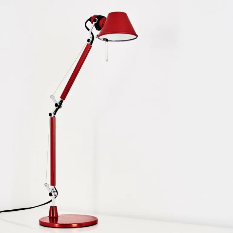 Lampe à poser Artemide TOLOMEO MICRO Rouge, 1 lumière