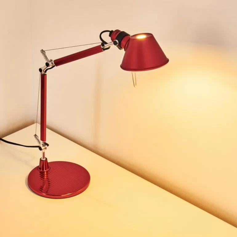 Lampe à poser Artemide TOLOMEO MICRO Rouge, 1 lumière