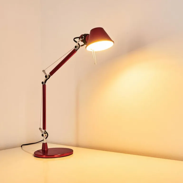 Lampe à poser Artemide TOLOMEO MICRO Rouge, 1 lumière