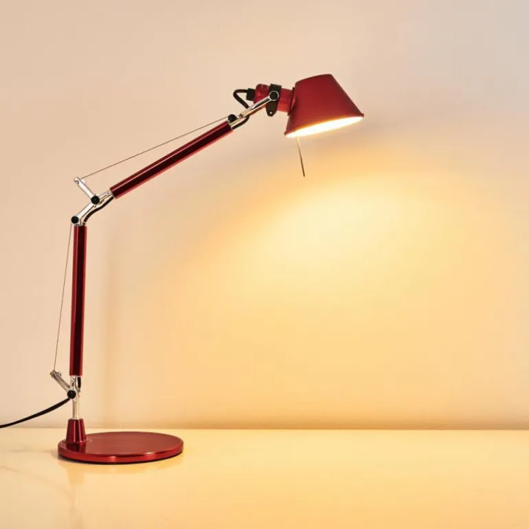 Lampe à poser Artemide TOLOMEO MICRO Rouge, 1 lumière