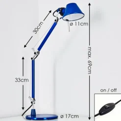Lampe à poser Artemide TOLOMEO MICRO Bleu, 1 lumière