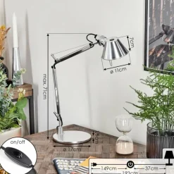 Lampe à poser Artemide TOLOMEO MICRO Aluminium, 1 lumière