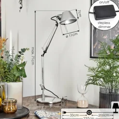 Lampe à poser Artemide TOLOMEO MICRO LED Aluminium, 1 lumière