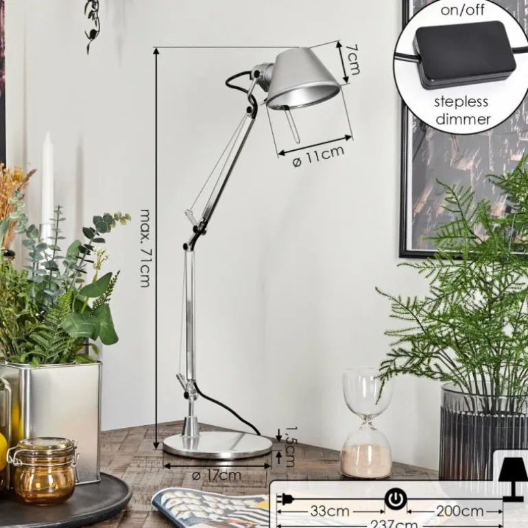 Lampe à poser Artemide TOLOMEO MICRO LED Aluminium, 1 lumière