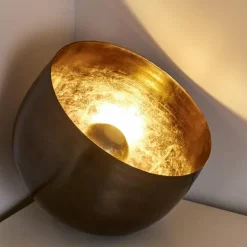 Lampe à poser Bluestone Acier brossé, 1 lumière