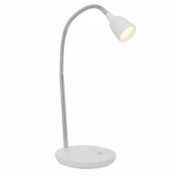 Lampe à poser Brilliant Anthony LED Blanc, 1 lumière