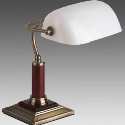 Lampe à poser Brilliant Bankir Laiton, 1 lumière