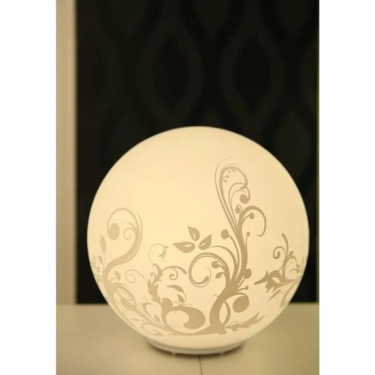 Lampe à poser Brilliant Bona Blanc, 1 lumière