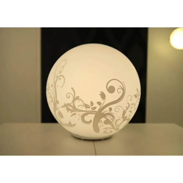 Lampe à poser Brilliant Bona Blanc, 1 lumière