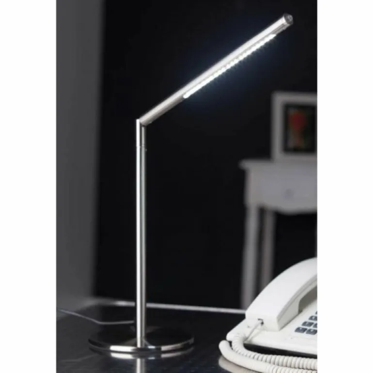 Lampe à poser Brilliant Bombay LED Fer, 1 lumière
